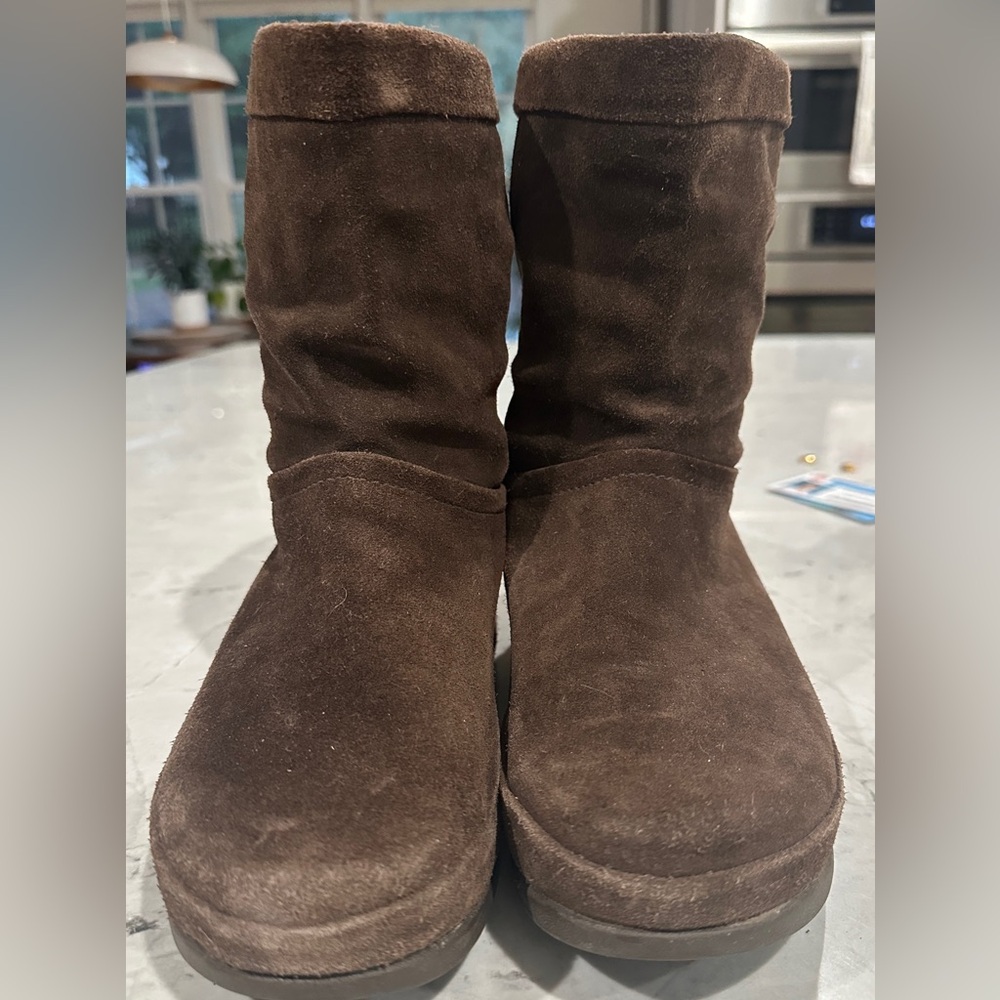 Fitflop Brown Suede Boots